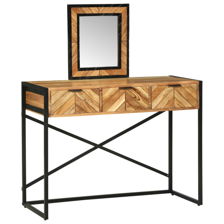 vidaXL Plafondtafel Bruin 100 x 40 x 120 cm Massief Acaciahout afbeelding3 - 1