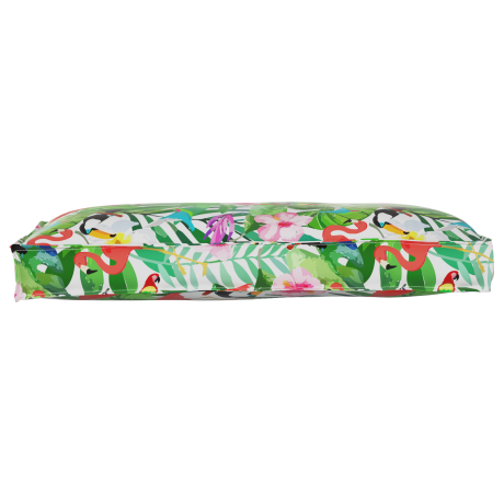 vidaXL Kussen voor zit-/rugleuning Tropisch Jungle 120x60x12 cm Oxford stof afbeelding3 - 1