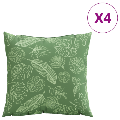 vidaXL Kussens 4 stuks Multikleur 40x40 cm Stof afbeelding3 - 1