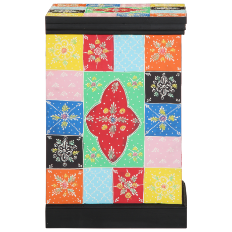 vidaXL Ladenkast in meerdere kleuren - 40x40x60 cm van massief mango hout afbeelding3 - 1