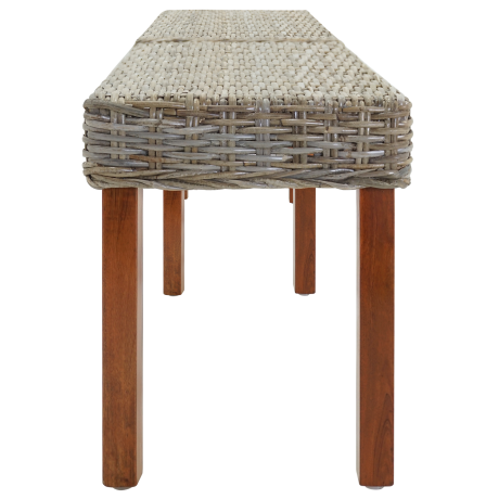 vidaXL Bank Naturel 160 x 35 x 45 cm Massief Mango Hout afbeelding3 - 1