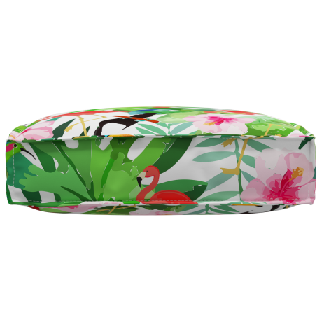 vidaXL Ligbedkussen Tropische Jungle 60 x 60 x 12 cm Oxford Stof afbeelding3 - 1