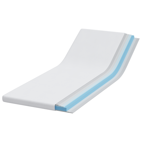 vidaXL Matraspads Wit 80 x 200 cm 100% polyester jacquard stof afbeelding3 - 1