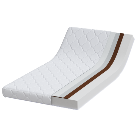 vidaXL Matrassen Wit 160 x 80 cm 100% polyester stof afbeelding3 - 1