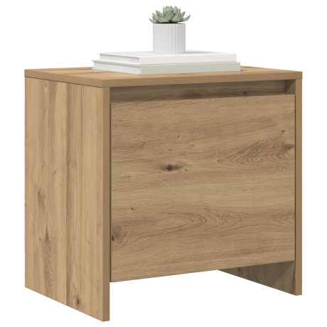 vidaXL Nachtkastje artisanaal eikenkleurig 45 x 34 x 44.5 cm afbeelding3 - 1