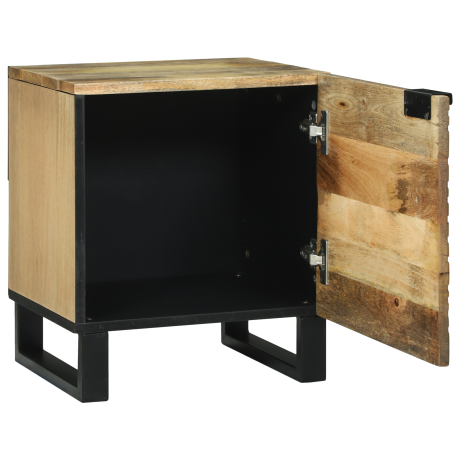 vidaXL Nachtkastjes 2 stuks 40x33,5x46 cm Massief Mango Hout afbeelding3 - 1