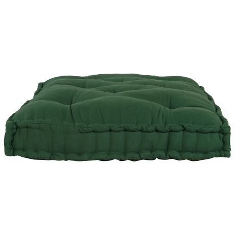 vidaXL Modulaire patchworkbank Groen 120 x 80 x 12 cm Stof afbeelding3 - 1