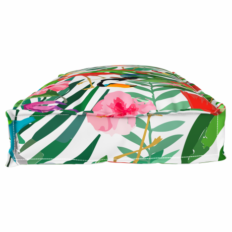 vidaXL Palletkussen bank 100x40x8 cm jungle oxford stof afbeelding3 - 1