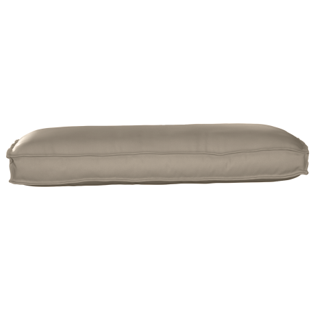 vidaXL Palletkussen Taupe 120x50x12 cm Oxford Stof voor Zit-/Rugleuning afbeelding3 - 1