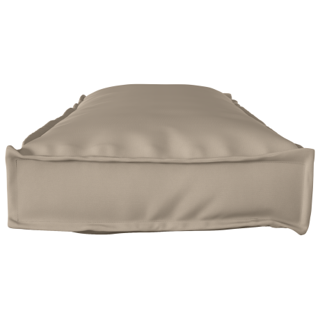 vidaXL Palletkussen voor Bank Taupe 120x40x8 cm Oxford Stof afbeelding3 - 1