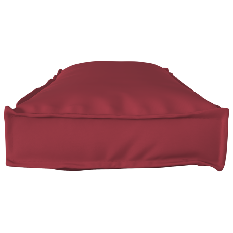 vidaXL Palletkussen voor Bank Wijnglans Rood 120x40x8 cm Oxford Stof afbeelding3 - 1