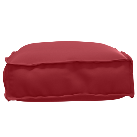 vidaXL Palletkussen voor Zitplaats Bordeauxrood 60x40x8 cm Oxfordweefsel afbeelding3 - 1