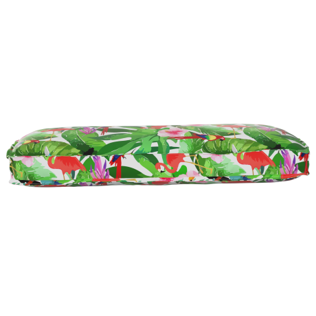vidaXL Palletkussen Zit/Steun Tropische Jungle 120x50x12 cm Oxford Stof afbeelding3 - 1
