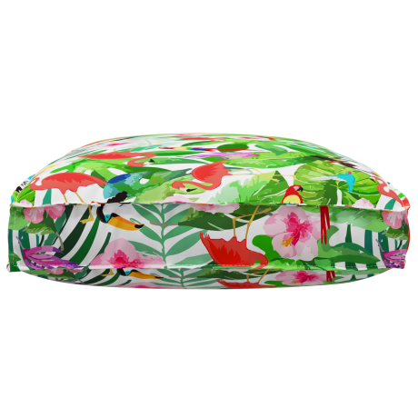 vidaXL Palletkussen zitting 120x80x12 cm jungle oxford stof afbeelding3 - 1