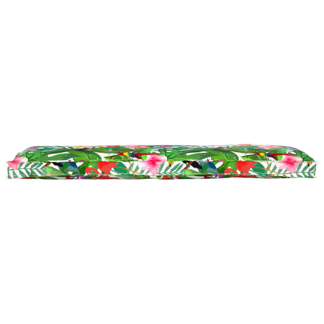 vidaXL Palletkussens 2 st bank 150x40x8 cm jungle oxford stof afbeelding3 - 1