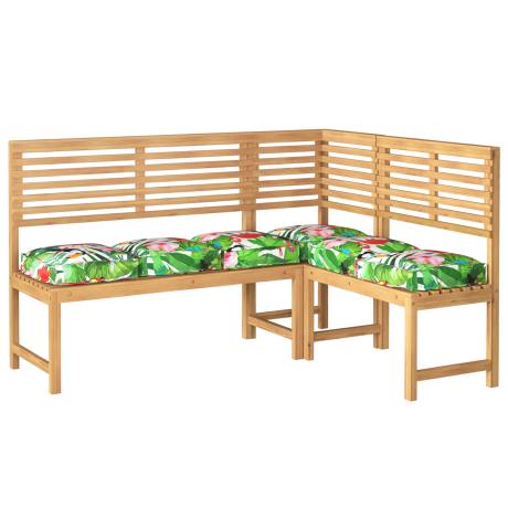 vidaXL Palletkussens 6 st zitting 40x40x8 cm jungle oxford stof afbeelding3 - 1