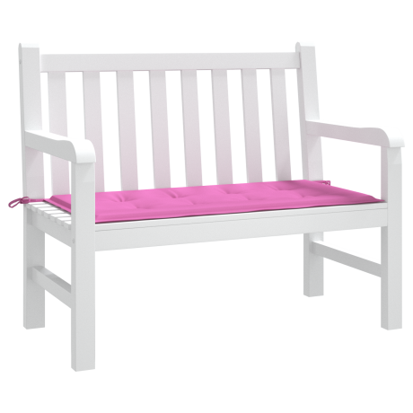 vidaXL Roze Tuinbank Kussen - 100x50x4 cm, Oxford Stof afbeelding3 - 1