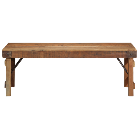 vidaXL Salontafel 110x55x40 cm Massief Gerecycled Hout afbeelding3 - 1