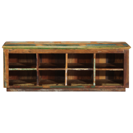 vidaXL Schoenenbank 110x35x40 cm Massief Gerecycled Hout afbeelding3 - 1