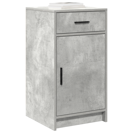 vidaXL Sideboard Betonnen Grijs 40x41x75 cm Geengineerd Hout afbeelding3 - 1