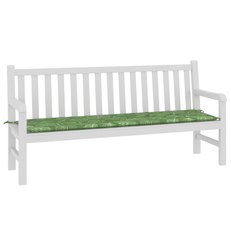 vidaXL Bankkussen Blad Bladontwerp 150 x 50 x 3 cm Oxford Stof afbeelding3 - 1