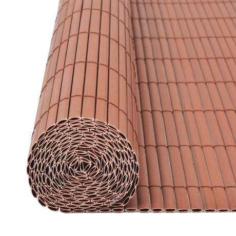 vidaXL Tuinhek Bruin 150 x 300 cm PVC afbeelding3 - 1
