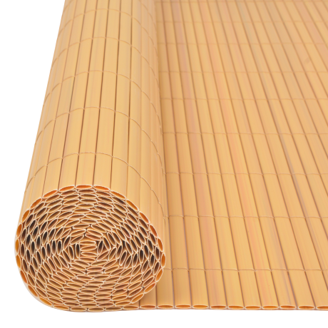 vidaXL Tuinhek Geel 150 x 300 cm PVC afbeelding3 - 1