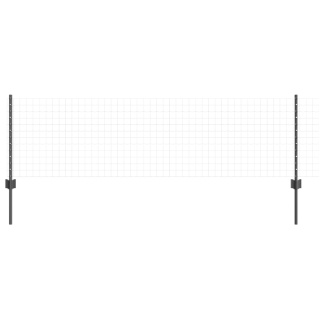 vidaXL Tuinklanten 44 stuks U-Channel Grijs 100 cm Staal afbeelding3 - 1