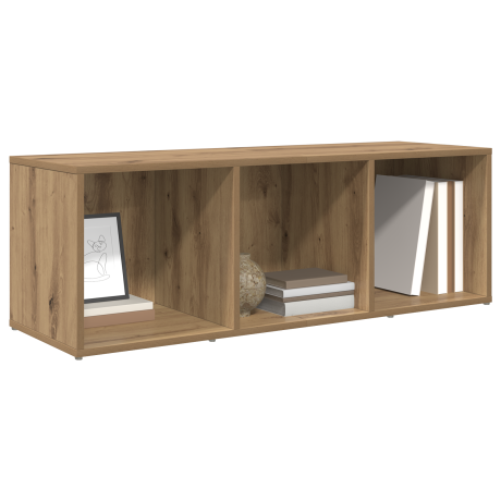 vidaXL Tv-meubelset Wandgemonteerd Bruin 72 x 35 x 37 cm Bewerkt hout afbeelding3 - 1