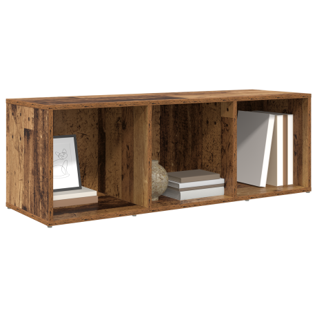 vidaXL Tv-meubelset Wandgemonteerd Bruin 72 x 35 x 37 cm Bewerkt hout afbeelding3 - 1