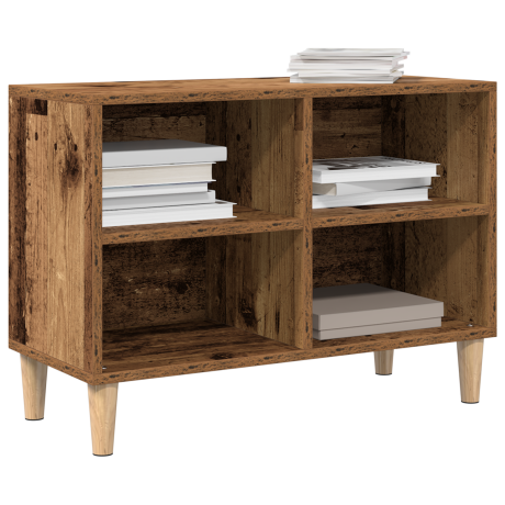 vidaXL TV-kast Oud hout 69,5 x 30 x 50 cm Bewerkt hout afbeelding3 - 1