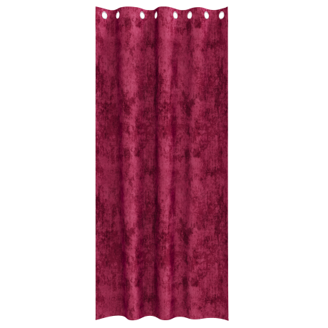 vidaXL Velours Gordijnen 2 stuks met Oogjes Bordeauxrood 260x140 cm afbeelding3 - 1