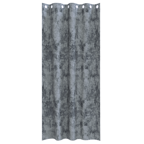 vidaXL Velours Gordijnen 2 Stuks met Oogjes Zilvergrijs 260x140 cm afbeelding3 - 1