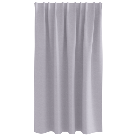 vidaXL Verduisterende gordijnen 2 pcs Metaalgrijs 140 x 140 cm afbeelding3 - 1
