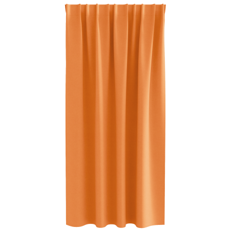 vidaXL Verduisterende gordijnen 2 pcs Oranje 175 x 140 cm Polyester afbeelding3 - 1