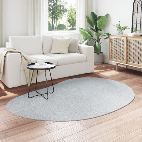 vidaXL Vloerkleed anti-slip 140x200 cm polyester grijs afbeelding3 - 1