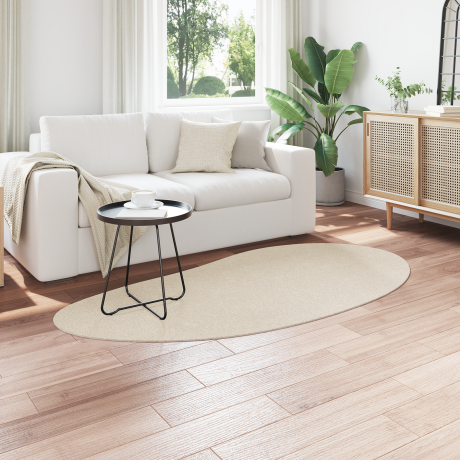 vidaXL Vloerkleed anti-slip100x200 cm polyester beige afbeelding3 - 1