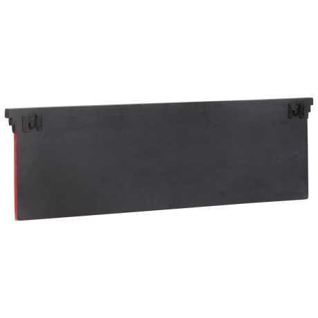 vidaXL Wandkapstok met 4 Haken 80x25x2 cm Massief Mango & Samengesteld Hout afbeelding3 - 1