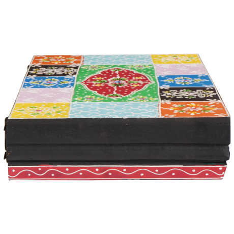 vidaXL Wandplanken 2 stuks 40x20x6 cm van Massief Mango Hout afbeelding3 - 1