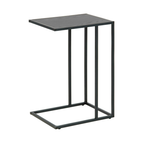 Bendt Laptoptafel 'Holger' Essen en metaal, 43 x 35cm, kleur Zwart