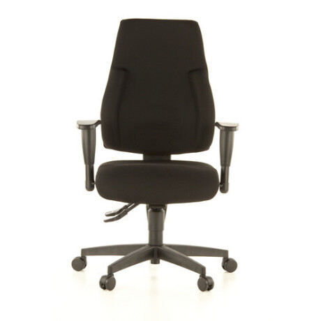 LADY SITNESS C AL.K2 - Professionele bureaustoel Zwart Stof