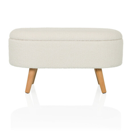 STORIANO Volledig gestoffeerd - Gestoffeerde kruk Wit