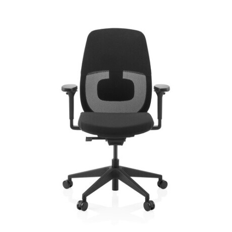 Skandis | met hoofdsteun - Professionele bureaustoel Zwart / Zwart