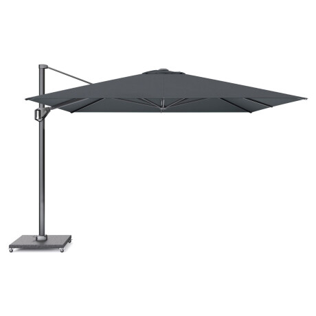 Platinum Zweefparasol Challenger Premium T1 Faded Black 350 x 350 cm