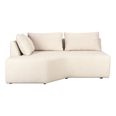 Zuiver Bank 'Prosper' Hoek Element Links, kleur Zand