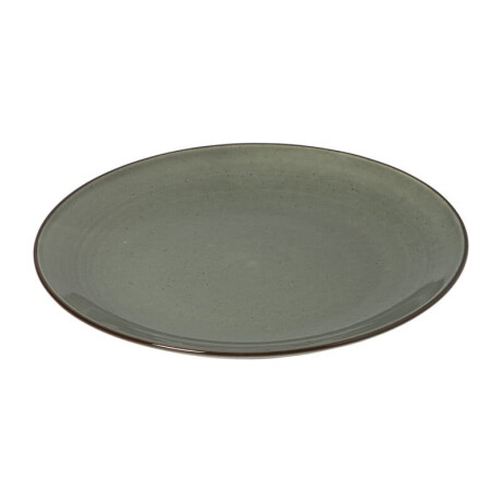 Ontbijtbord Emma - donkergroen - ø21x2.5 cm