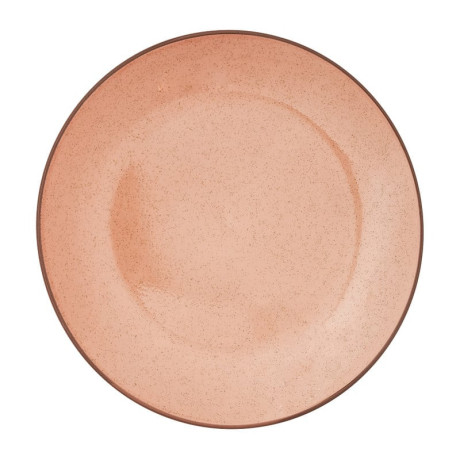 Dinerbord Emma - terra roze - ⌀25 cm