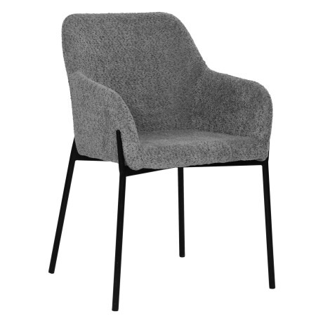 Artistiq Eetkamerstoel 'Brindy' Bouclé, kleur Grijs