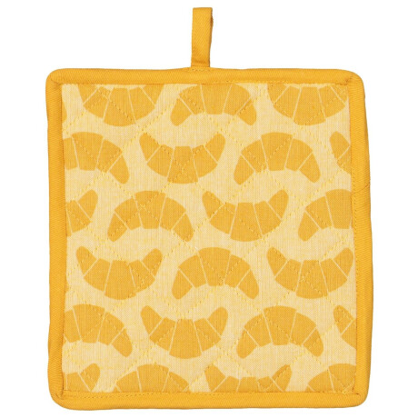 HEMA HEMA Pannenlap - 21 X 21 - Katoen - Okergeel Croissant (okergeel)