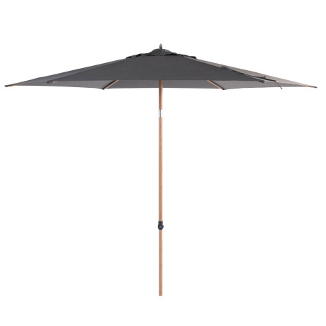 Parasol Azzurro 300cm (charcoal) woodlook